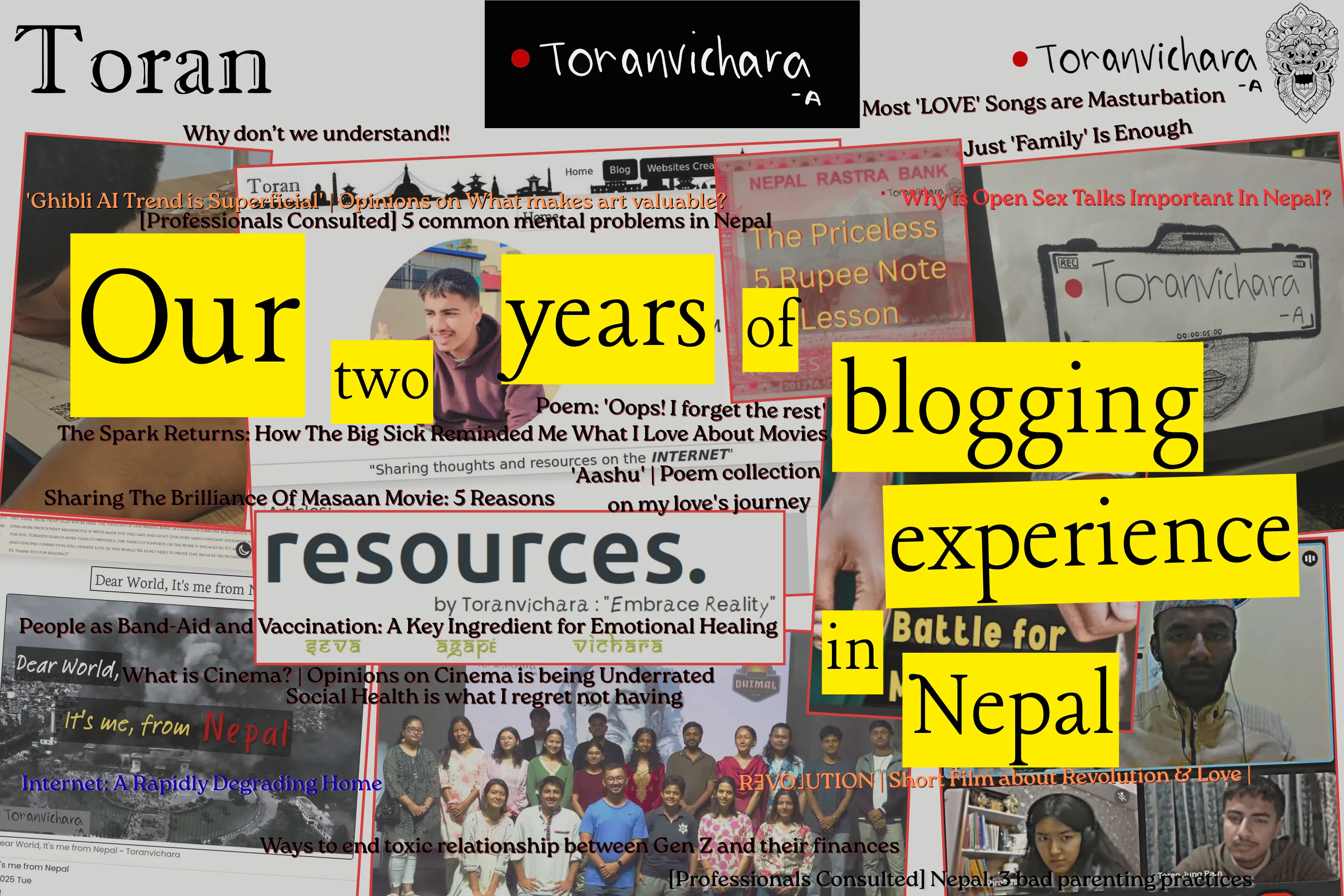 Our two years of blogging experience in Nepal ~ toranvichara